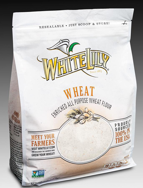 White Lily 牌面粉包裝袋